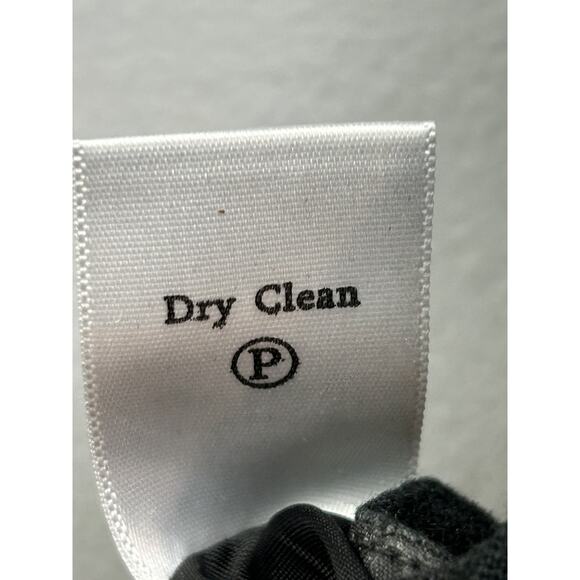 Coldwater Creek Dress Womens 10 Black White‎ Embroidered Linen Sleeveless Midi - Picture 8 of 9